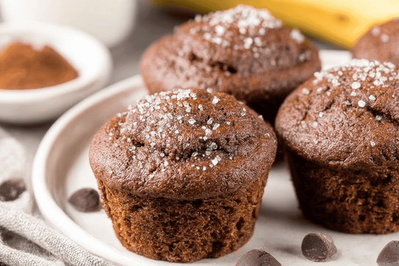 Delicious Chocolate Banana Muffins Recipe