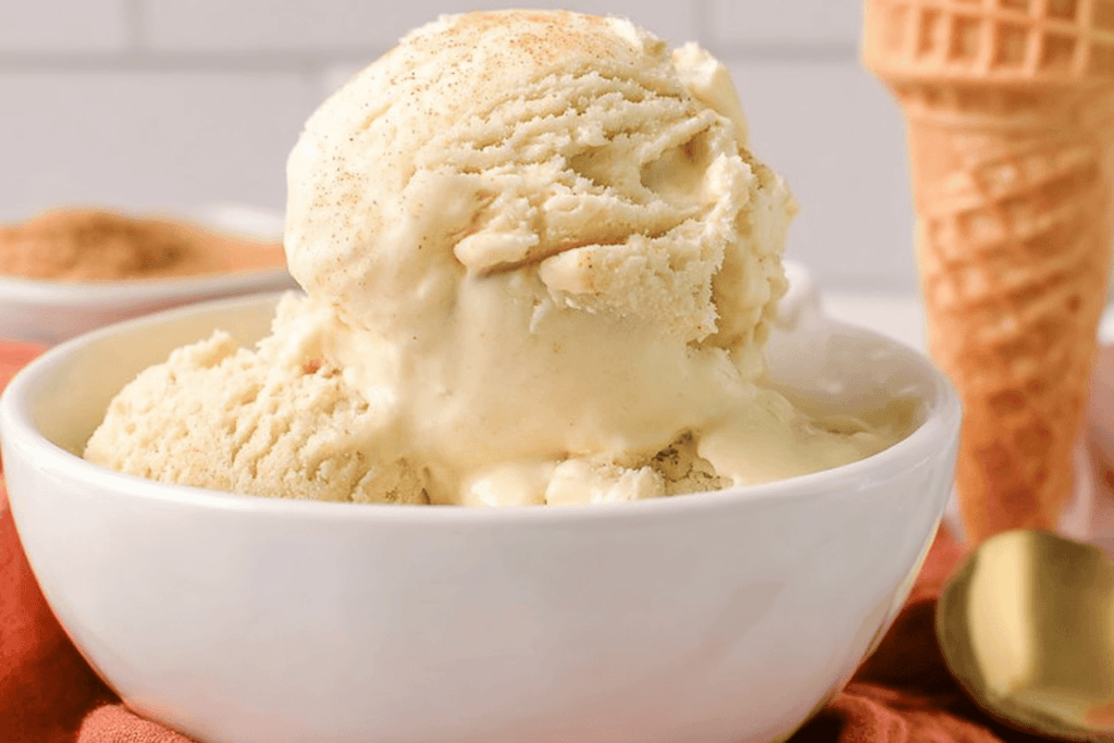 Delicious Homemade Eggnog Ice Cream Recipe