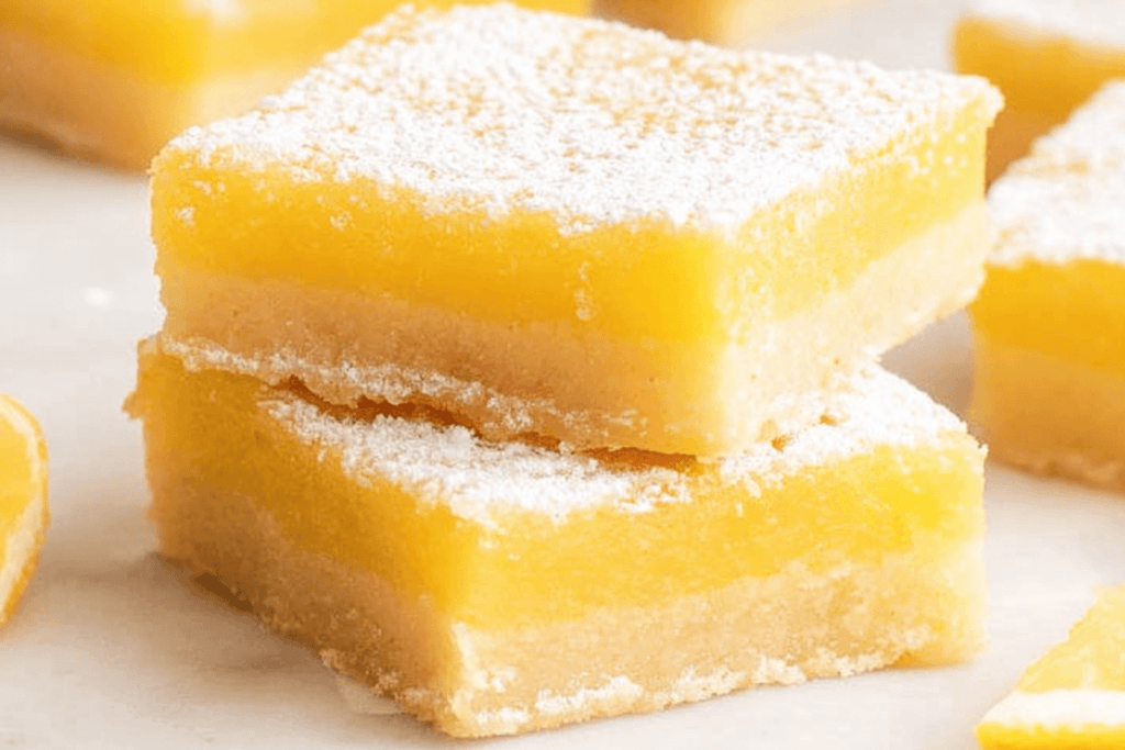 Delicious Homemade Lemon Bars Recipe