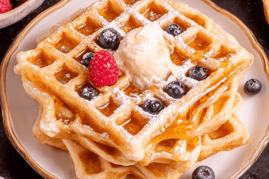Delicious Homemade Waffles Recipe for Breakfast