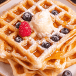 Delicious Homemade Waffles Recipe for Breakfast