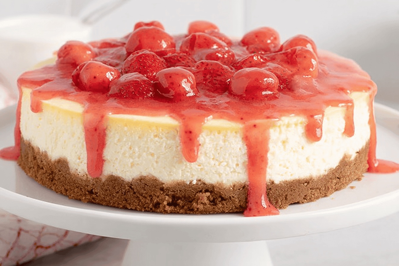 Delicious Strawberry Cheesecake Recipe Made Easy