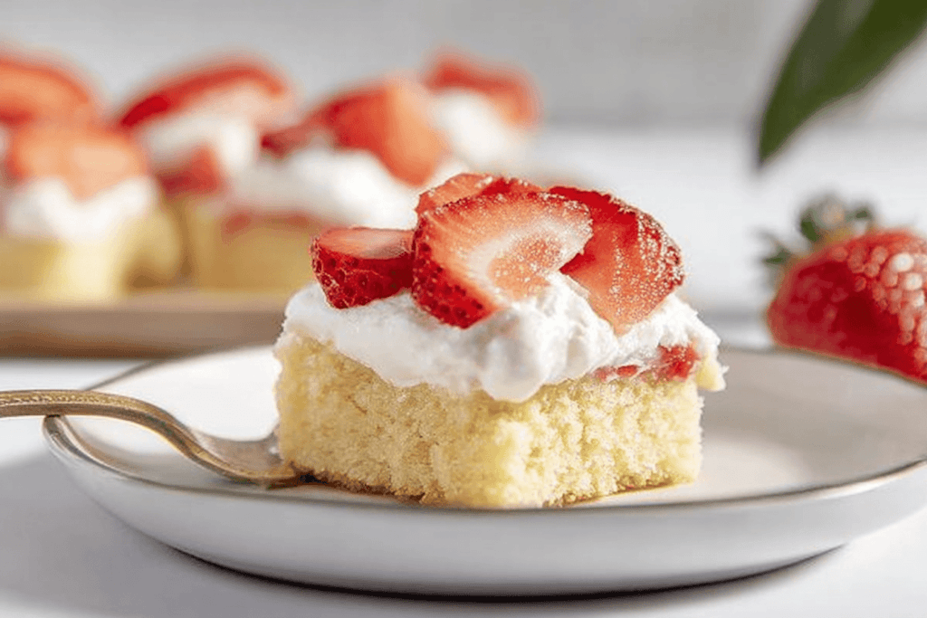 Delicious Strawberry Shortcake Bars Recipe