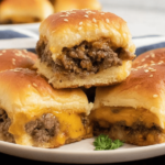 Easy Cheeseburger Sliders Recipe for Parties
