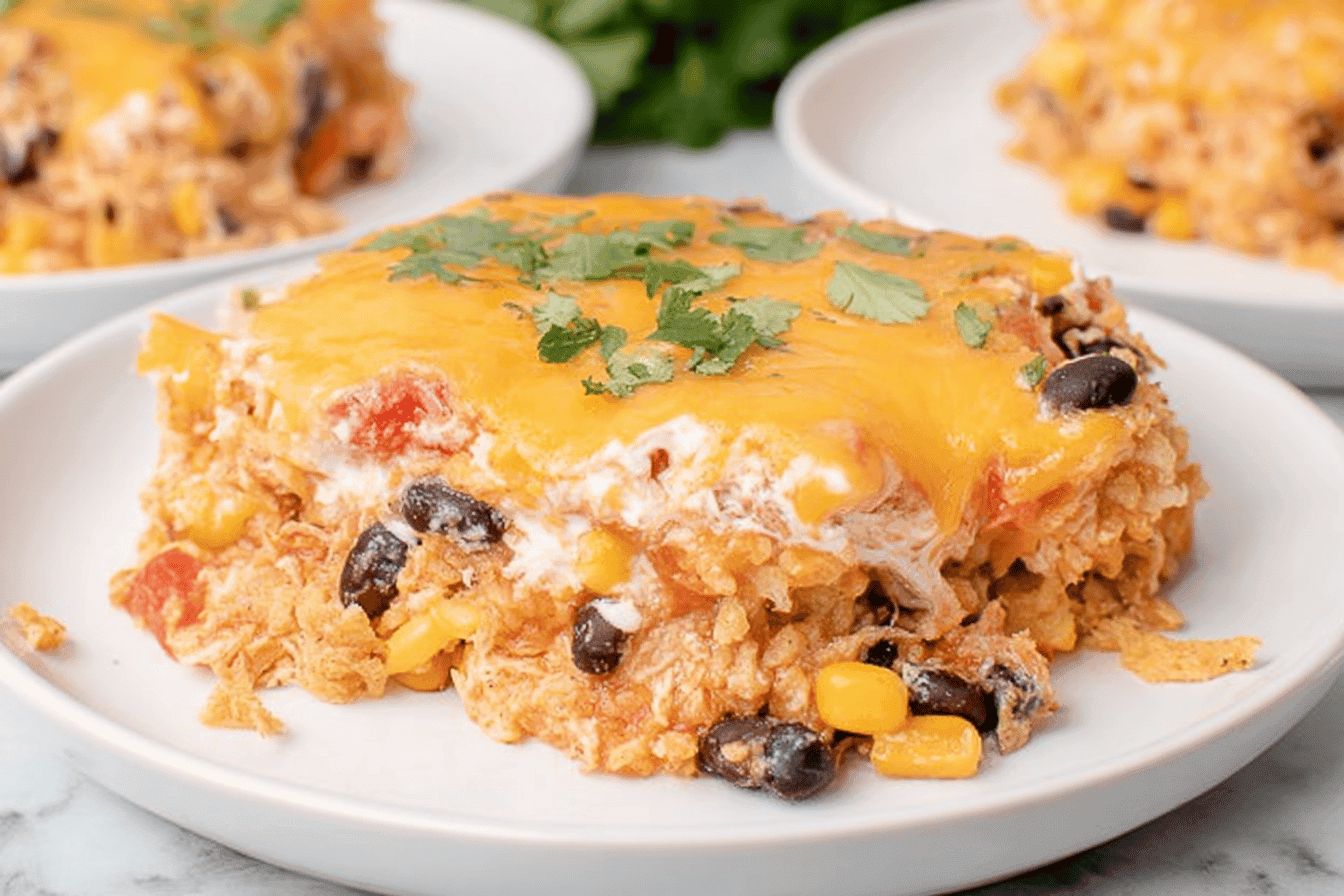 Easy Chicken Tortilla Casserole Recipe