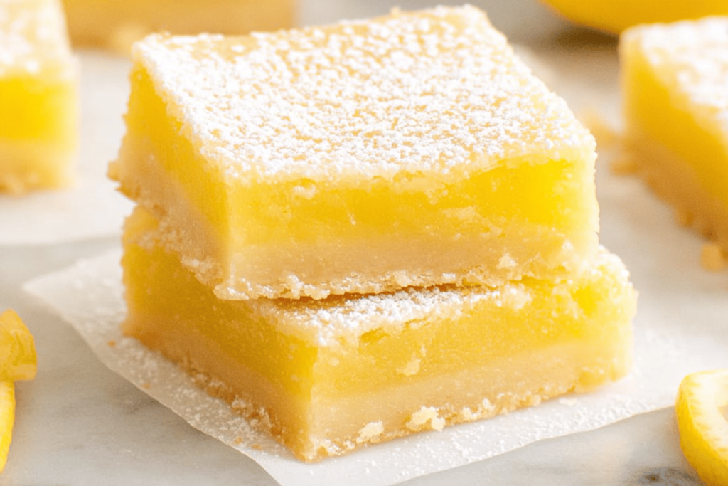 Easy Homemade Lemon Bars Recipe