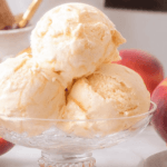 Easy Homemade Peach Ice Cream Recipe