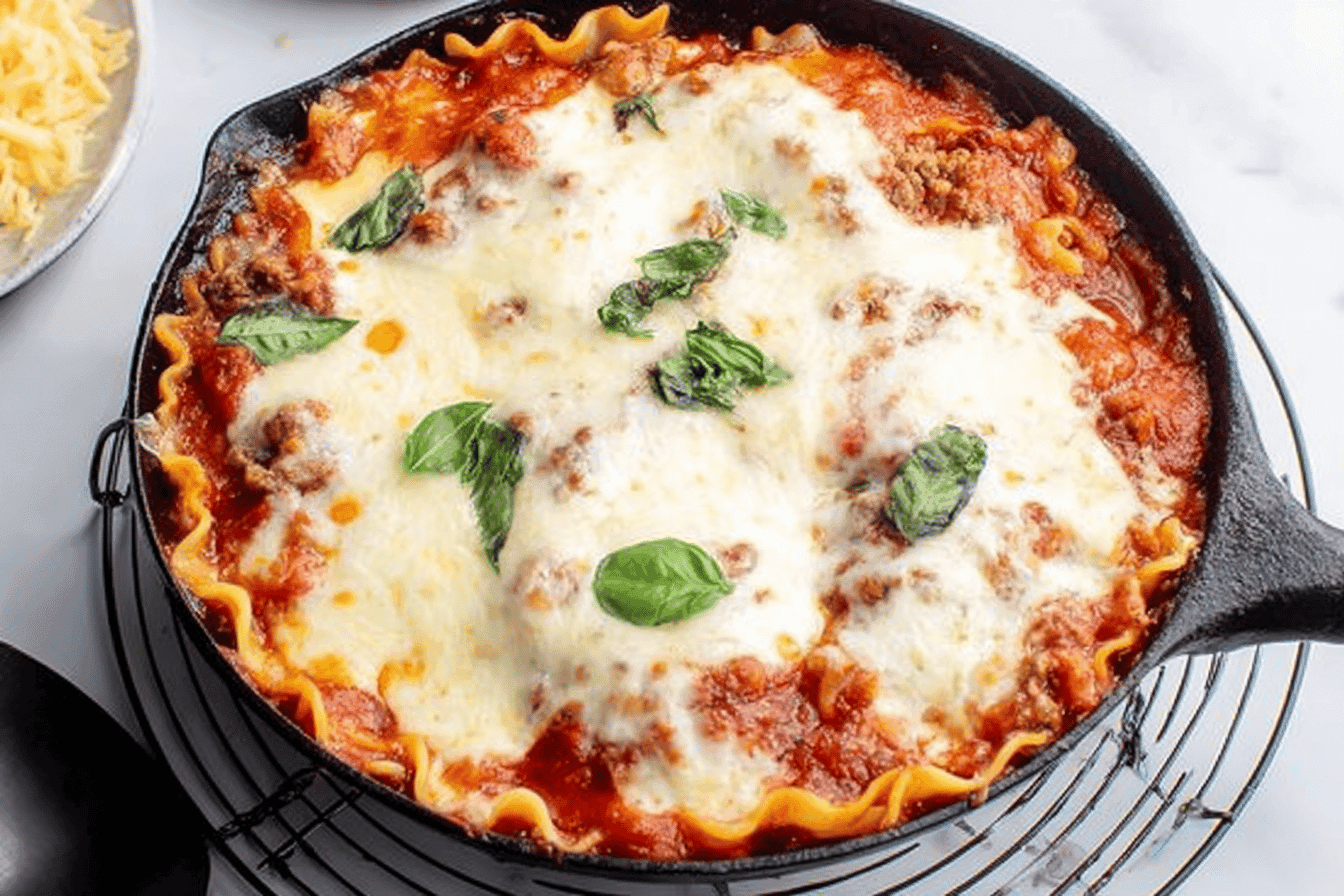Easy Skillet Lasagna Recipe for Quick Meals