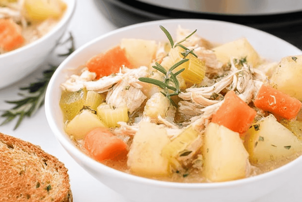 Easy Slow Cooker Chicken Stew Recipe