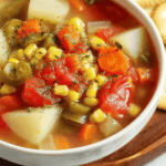 Easy Slow Cooker Vegetable Soup Recipe