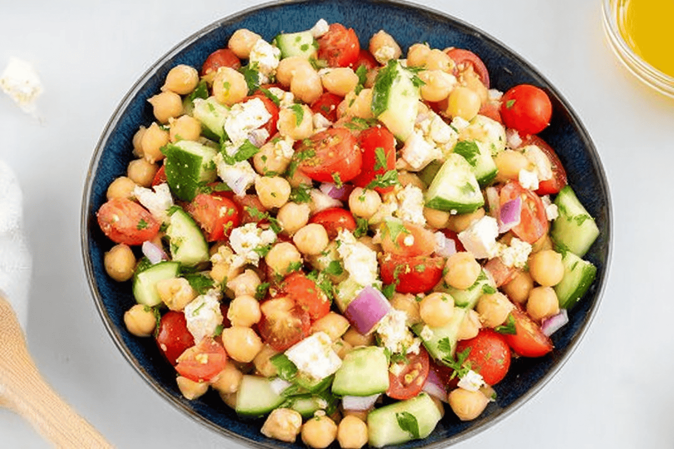 Fresh and Easy Chickpea Salad Recipe