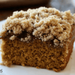 Gingerbread Coffee Cake with Crumble Topping