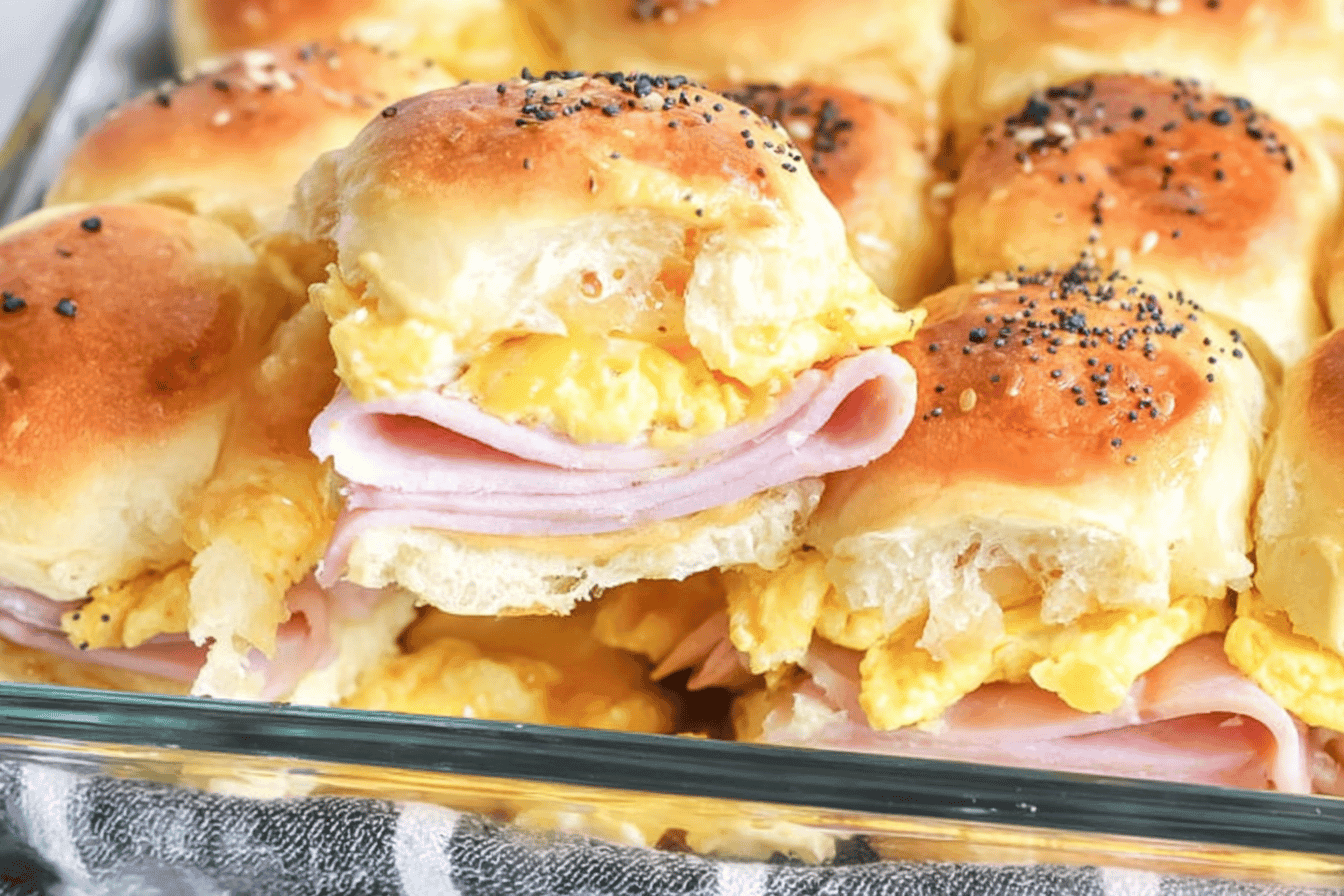 Hawaiian Roll Breakfast Sliders Recipe