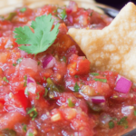 Homemade Salsa and Star Chips Recipe