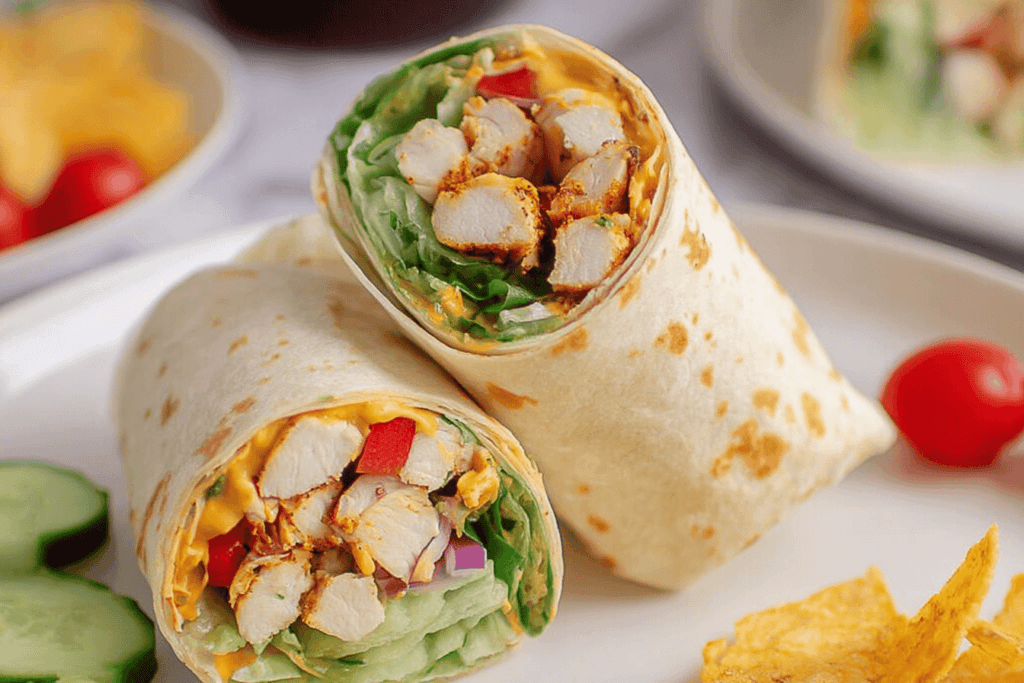 Honey Mustard Chicken Wrap Recipe Delight