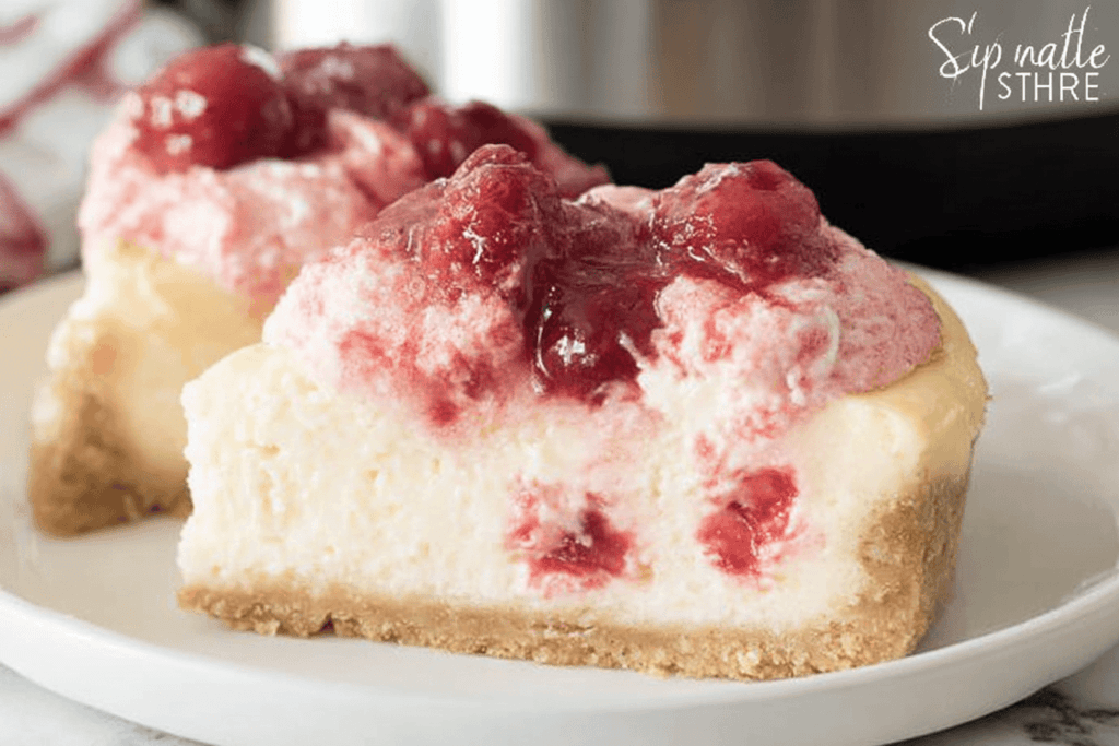 Instant Pot Cherry Cheesecake Recipe Delight