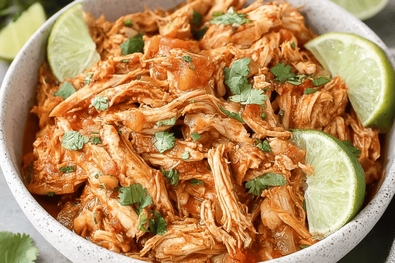 Instant Pot Mexican Shredded Chicken Recipe