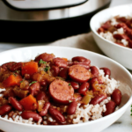 Instant Pot Red Beans, Rice, and Sausage Recipe