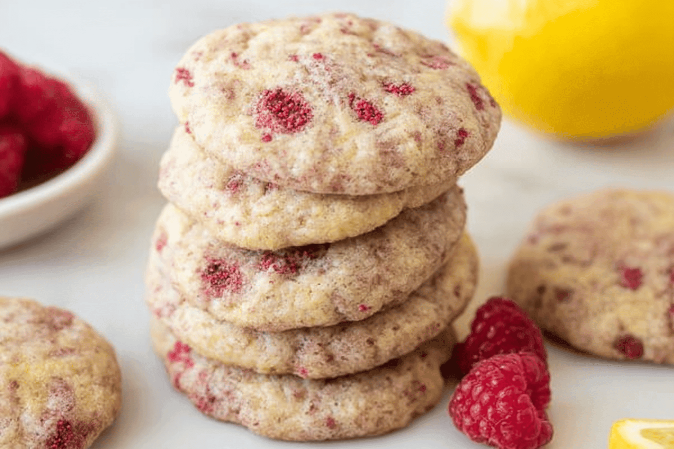 Lemon Raspberry Cookies Recipe Delight