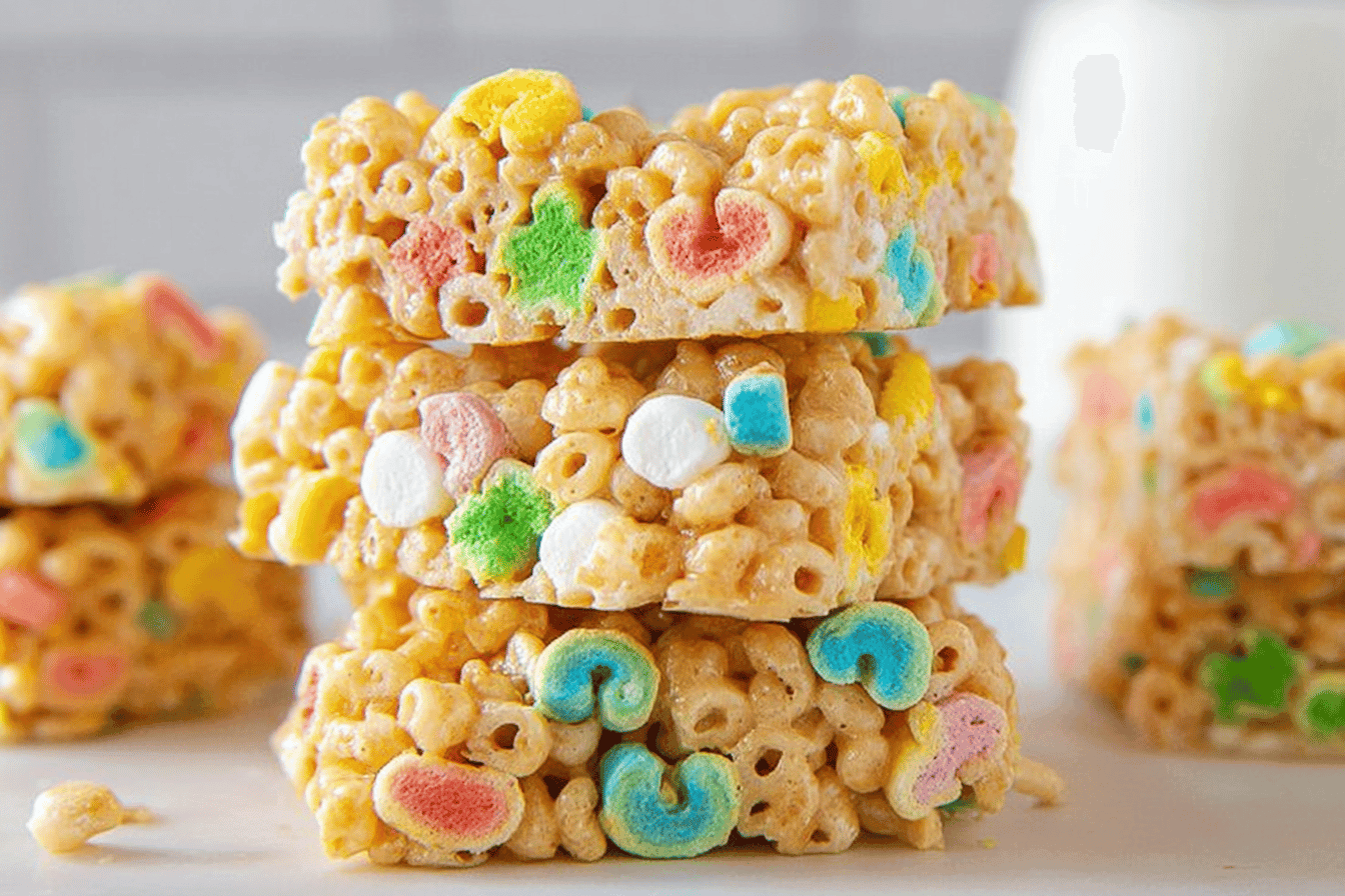 Lucky Charms Marshmallow Treats Recipe