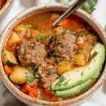 Mexican Meatball Soup Recipe Delight