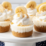 Mini No-Bake Banana Cheesecakes Recipe