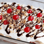 No-Bake Banana Split Dessert Recipe