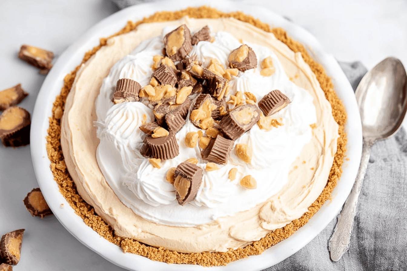 No-Bake Peanut Butter Pie Recipe