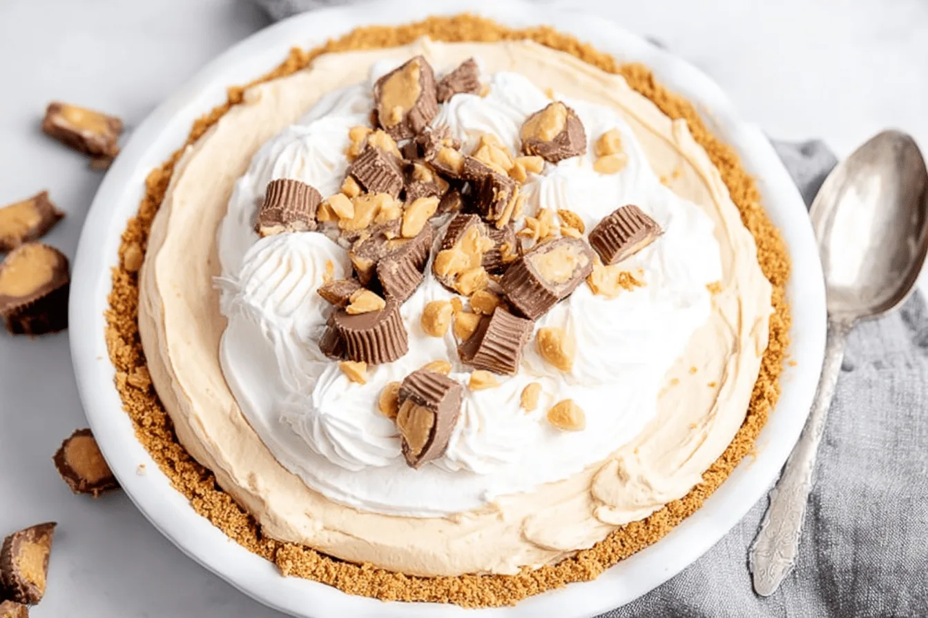 No-Bake Peanut Butter Pie Recipe