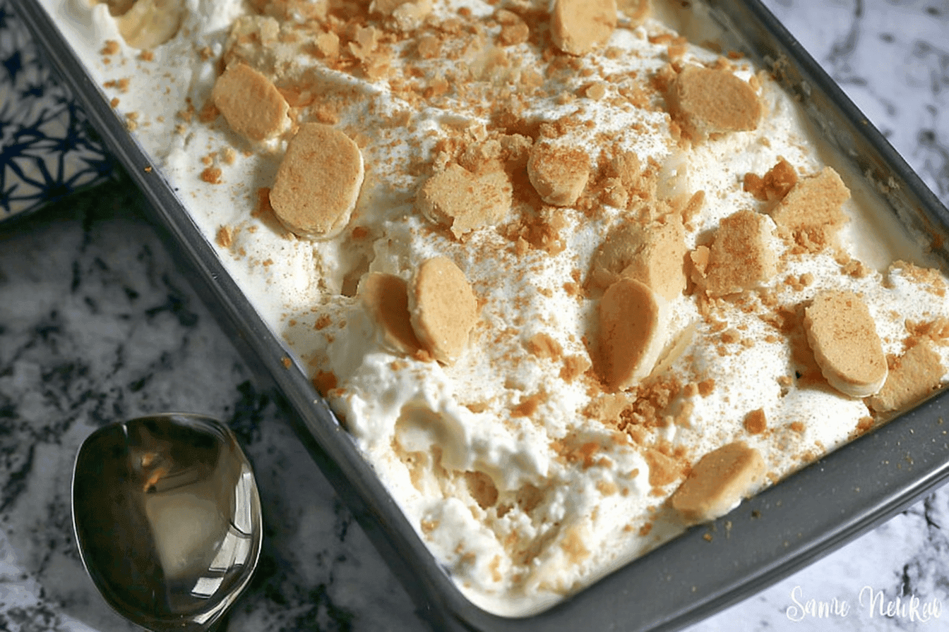 No-Churn Banana Pudding Ice Cream Recipe