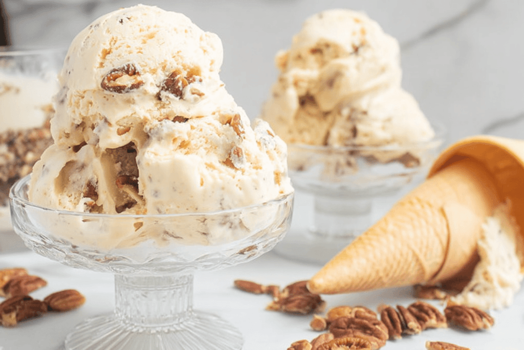 No-Churn Pecan Pie Ice Cream Recipe