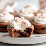 Peppermint Cheesecake Cookie Cups Recipe