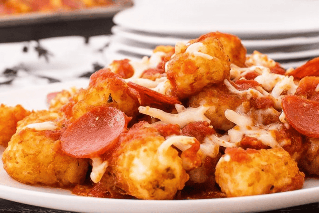 Pepperoni Pizza Totchos Recipe Delight