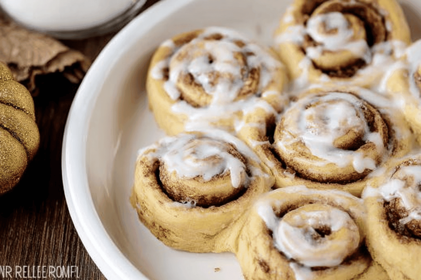 Pumpkin Spice Cinnamon Rolls Recipe
