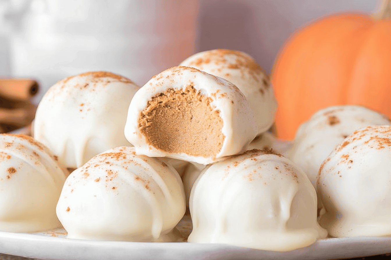 Pumpkin Spice Truffles Recipe Delight
