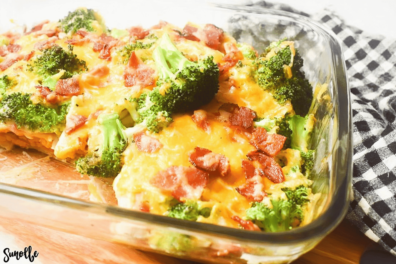 Ranch Cheddar Chicken and Broccoli Bake Recipe