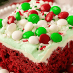 Red Velvet Christmas Poke Cake Recipe