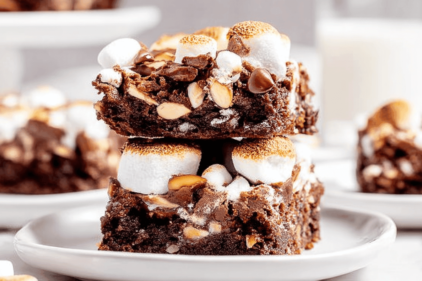 Rocky Road Brownies Recipe Delight