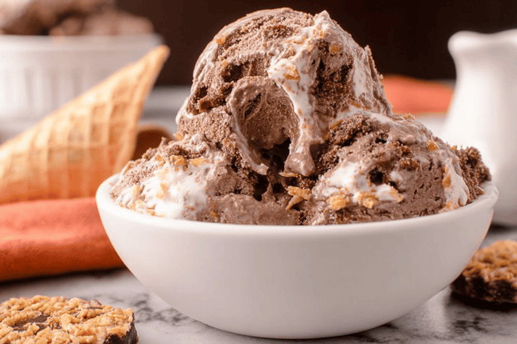 Samoa Ice Cream Recipe Delight
