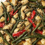 Sheet Pan Chinese Chicken with Green Beans Recipe