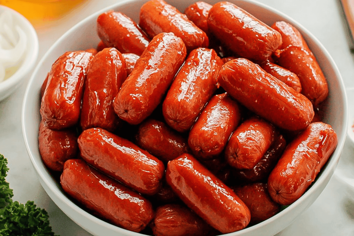 Slow Cooker Honey BBQ Little Smokies Recipe