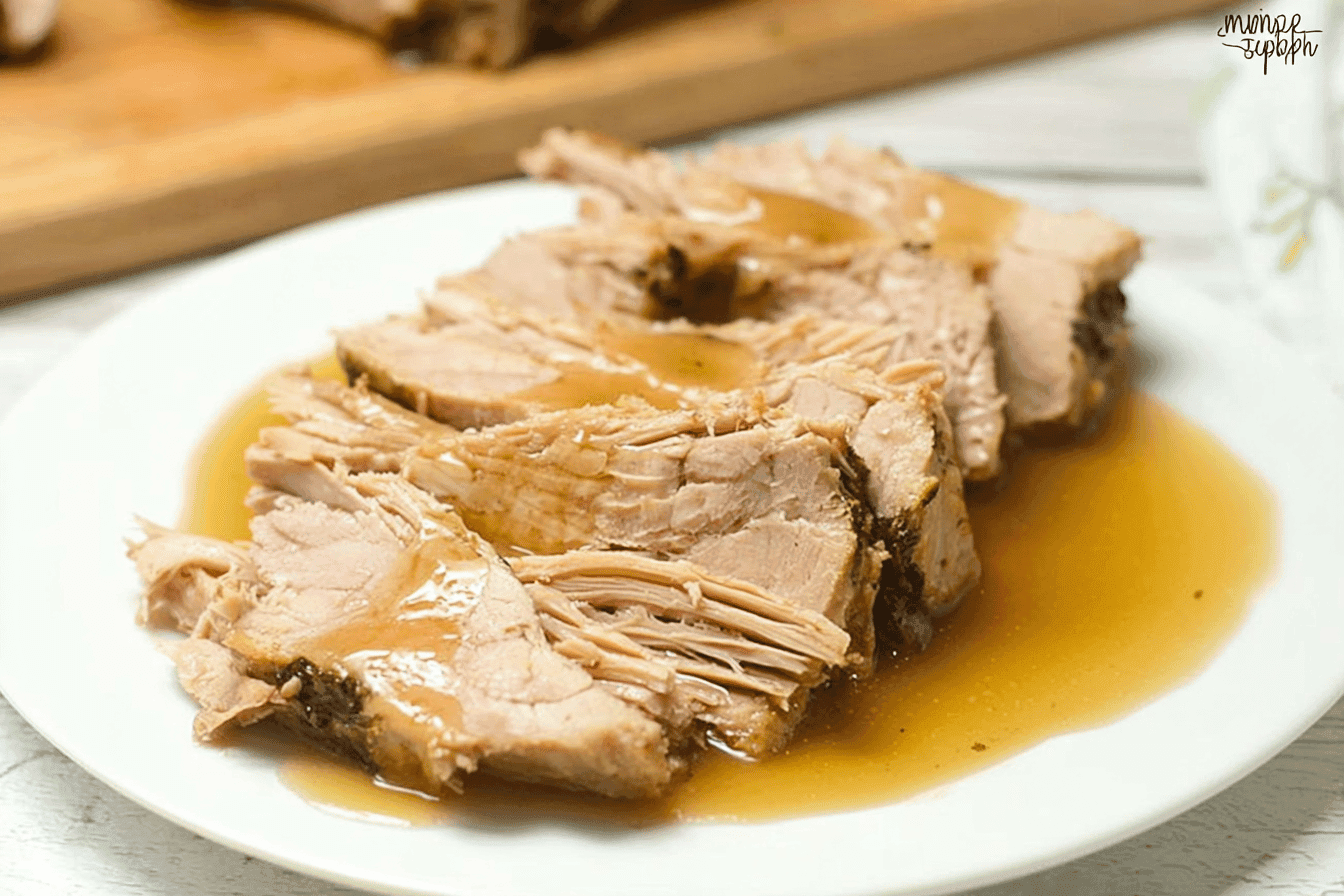 Slow Cooker Pork Tenderloin with Gravy Recipe