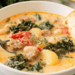 Slow Cooker Sausage and Kale Soup Recipe