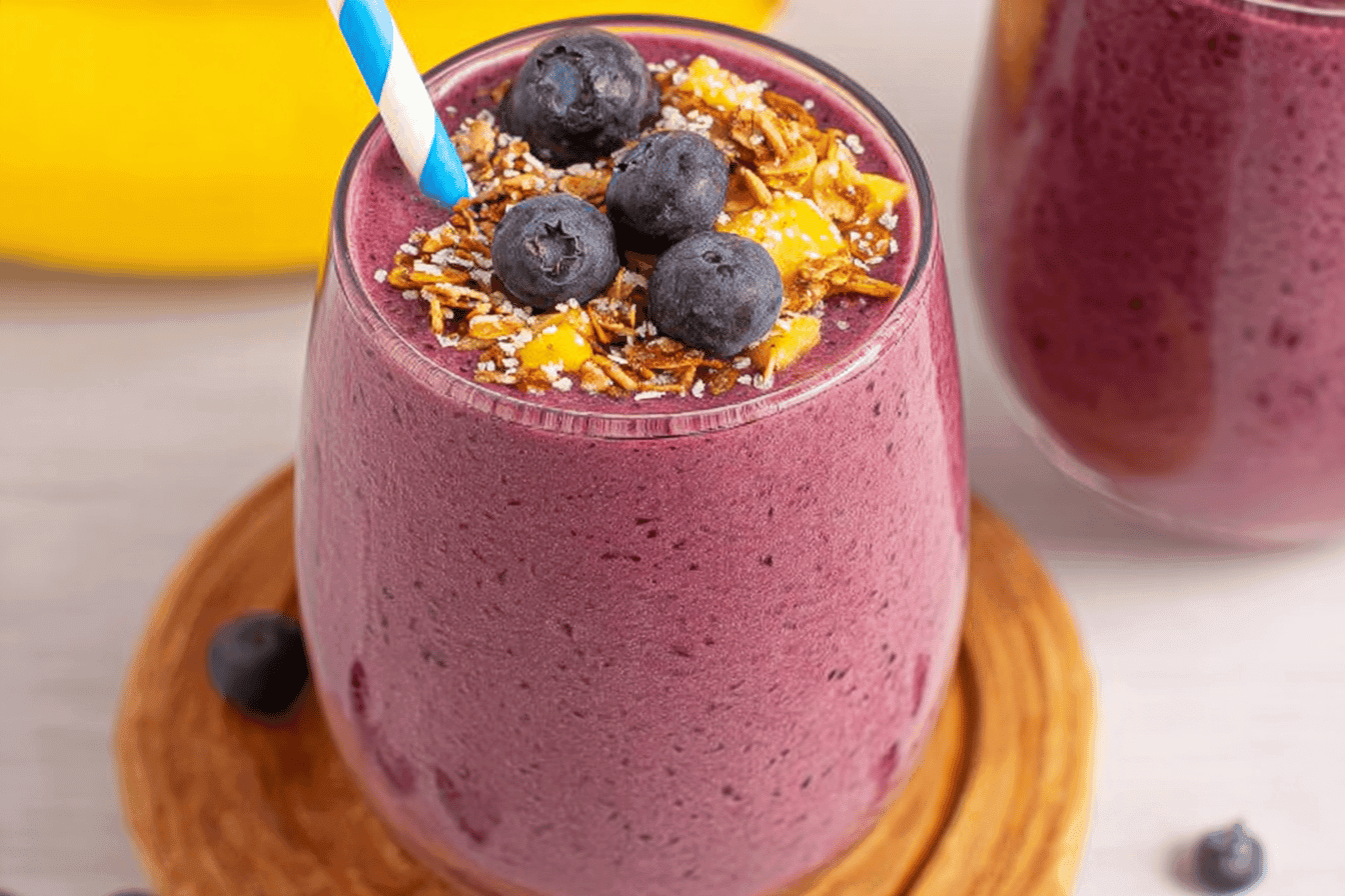 Blueberry Mango Smoothie Recipe
