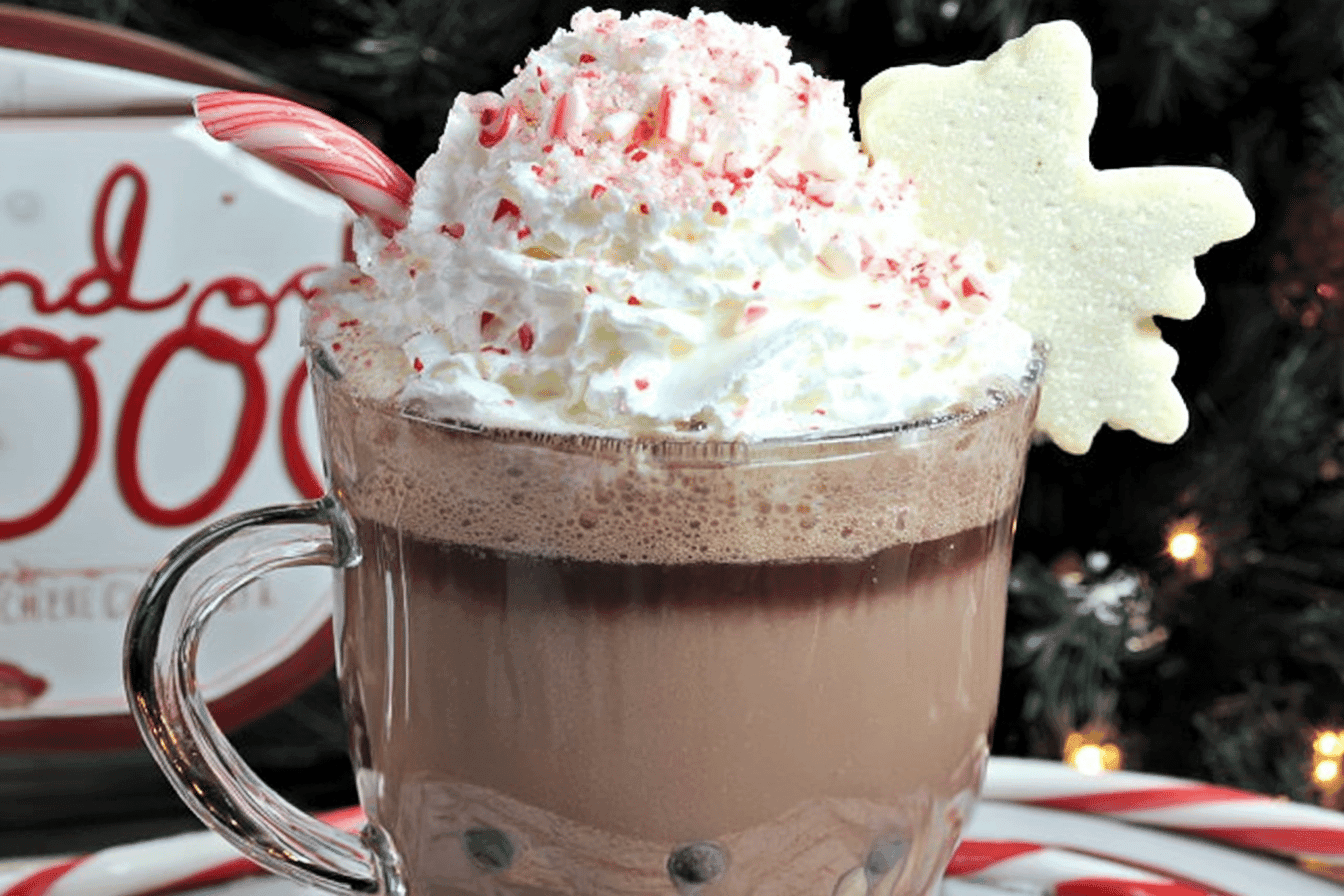 Candy Cane Hot Cocoa Recipe Delight