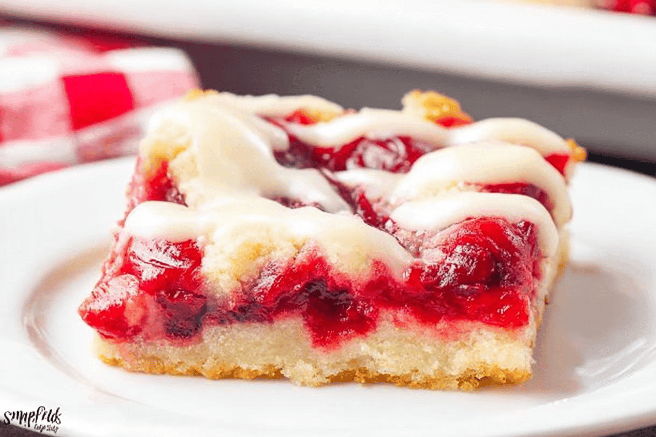Cherry Pie Filling Bars Recipe Delight