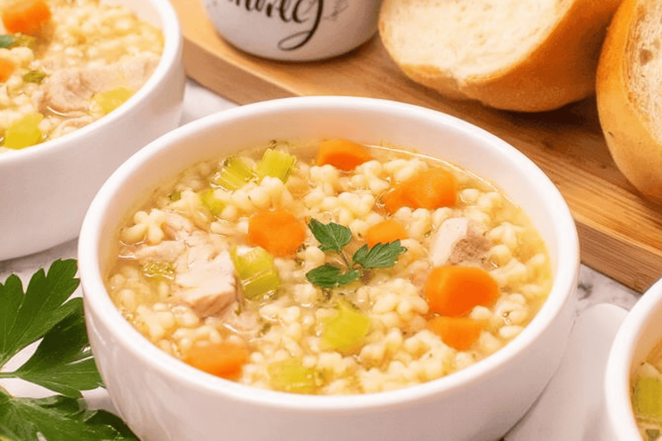 Chicken and Stars Soup Recipe Delight