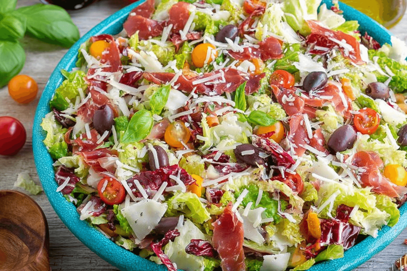 Chopped Italian Salad Recipe for Fresh Flavor