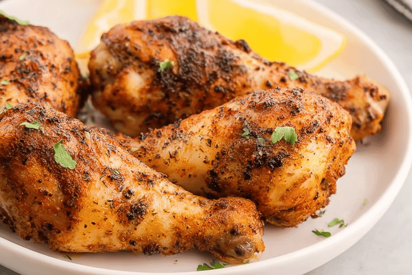 Crispy Air Fryer Chicken Legs Recipe