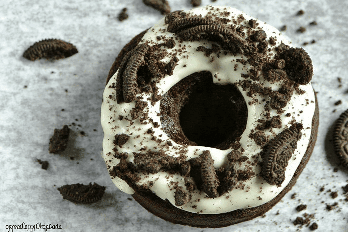 Decadent Baked Oreo Donuts Recipe